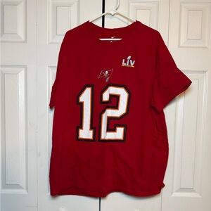 Nike Red Super Bowl LV‎ Graphic Tee